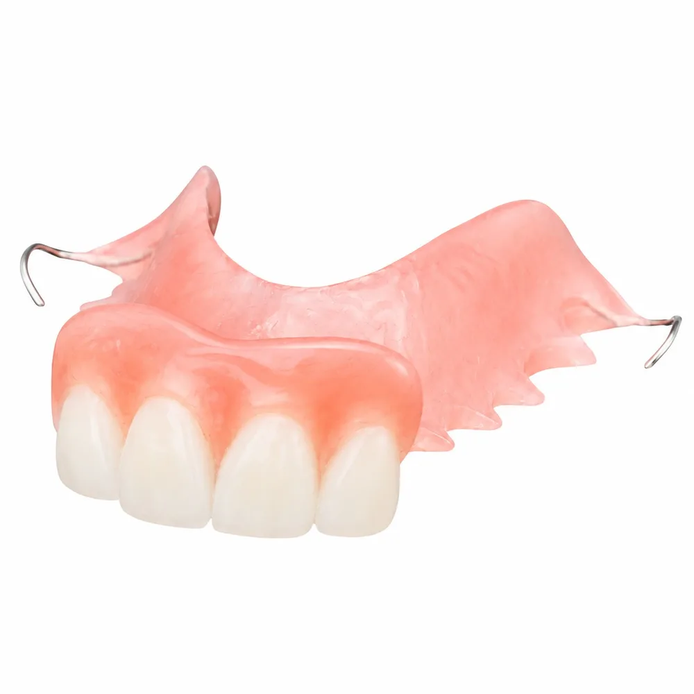 Dental flipper partial